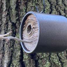 MWW Handcrafted Design - Specialty Birdhouse - Circular Tube