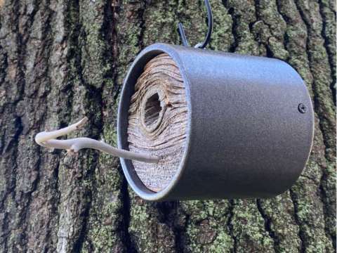 MWW Handcrafted Design - Specialty Birdhouse - Circular Tube