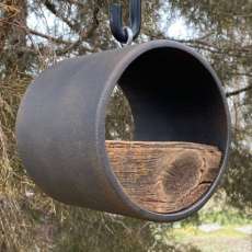 MWW Handcrafted Design - Artisan Birdhouse - Aged Bronze