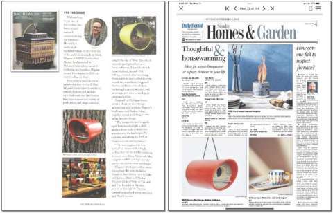 MWW Handcrafted Design - Media Coverage