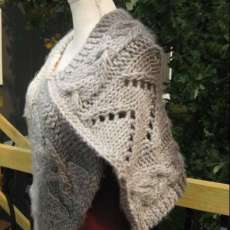 Chevron Poncho