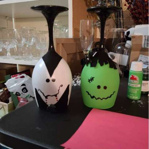 Halloween Candle Holders