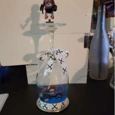 Hockey Wine Glass