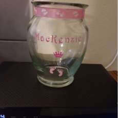 Baby Girl Vase