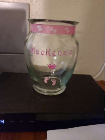 Baby Girl Vase