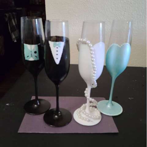 Wedding Party Glasses