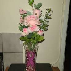 Breast Cancer Vase