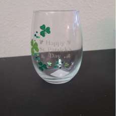 Saint Patrick's Day Glass