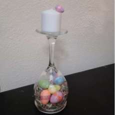 Easter Egg Candle Holder