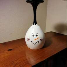 Snowman Candle Holder