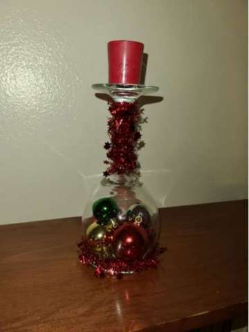 Ornaments Candle Holder