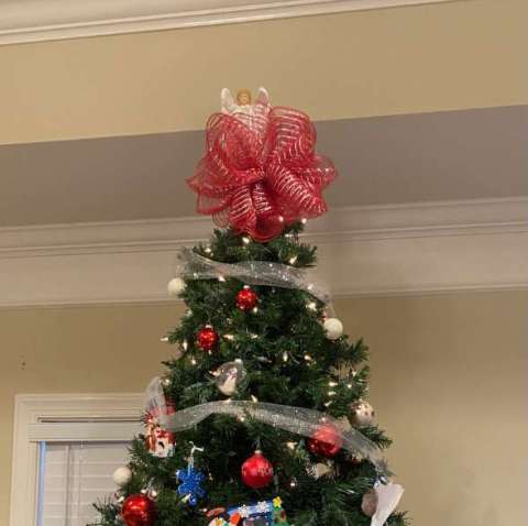 Tree Topper Bow