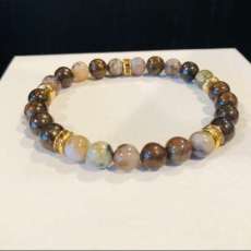 Brown Multicolored Women's Bracelet