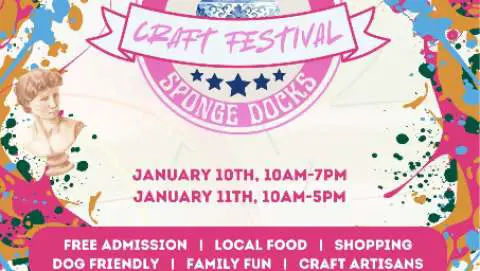Sponge Docks Craft Art Festival - January