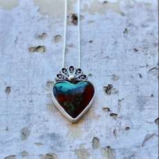 Sonora Sunrise Heart Pendant