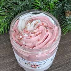 Candy Cane Lane Whipped Soap