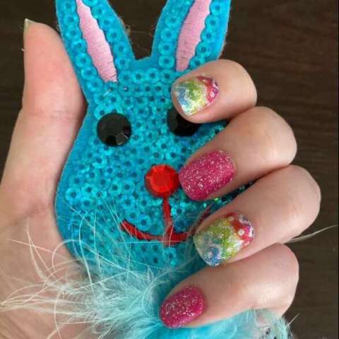 Easter Mixed Mani