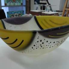 Fused and Slumped Vessel