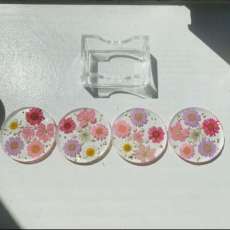 Floral Coasters!