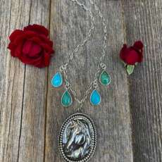 Sterling Horse Pendant