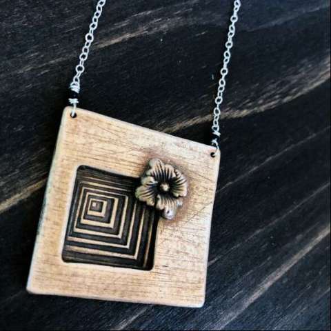 Abstract and Floral Pendant Collection