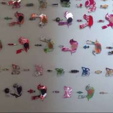 Alumumin Cans & Glass Beads Sun Catchers