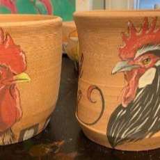 Rooster Mugs