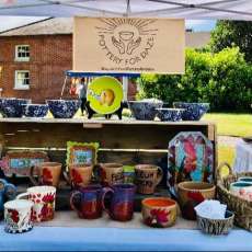 Pottery For Daze Booth Display