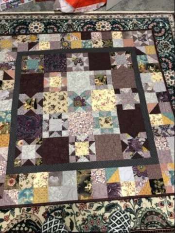 Mauve Blended Wall Quilt