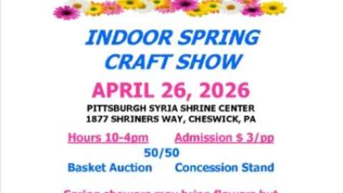 Indoor Spring Craft Show