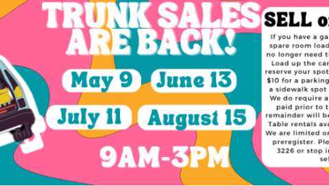 Community Trunk Sale - June