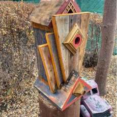Art Deco Birdhouse