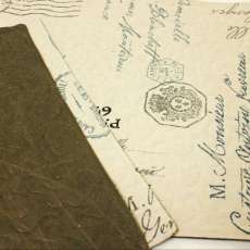 Gone Postal Quilted Placemats