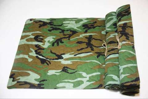 Green Camo Quilted Placemat