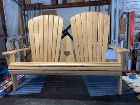 Adirondack Bench