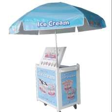 Umbrella Ice Cream Cart
