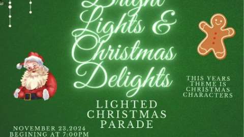 Bright Lights & Delights Lighted Christmas Parade