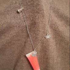 Cutie Cake Lip Gloss Necklace