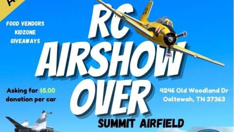 RC Airshow Over Summit Airfield