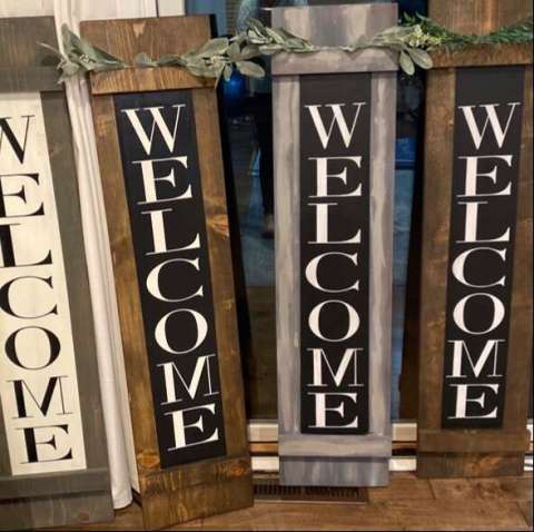 4 Fort Welcome Signs Start at $40