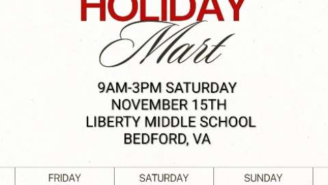 GFWC Bedford Woman's Club Holiday Mart