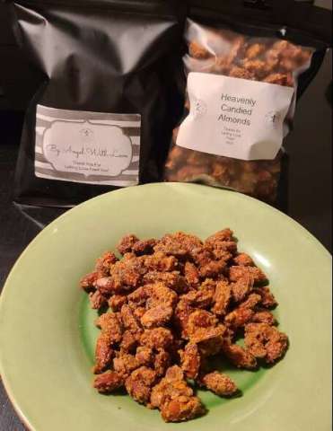 Heavenly Candied Almonds