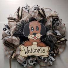 Dog Wreath