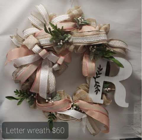 Letter Wreath