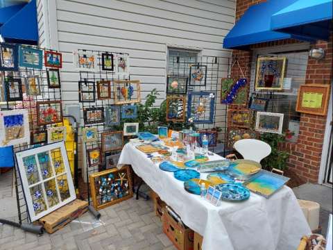 Display Booth at CAMP Rehoboth Handmade Market