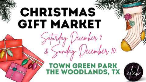 Christmas Gift Market | Town Green Park the Woodlands,