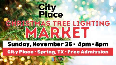 Holiday Tree Lighting - Spring | City Place | November