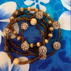 Amber Plumeria Stack