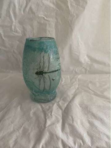 7 Inch Decoupage Vase 748 Back of 749