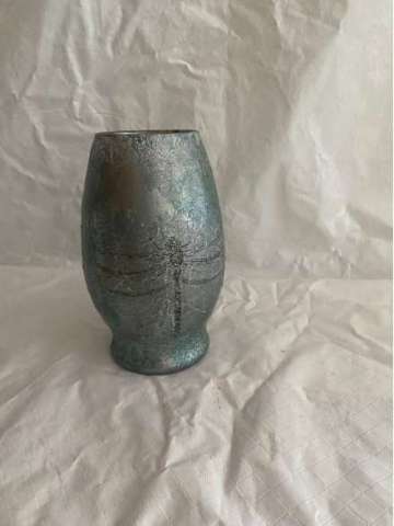 7 Inch Decoupage Vase 747